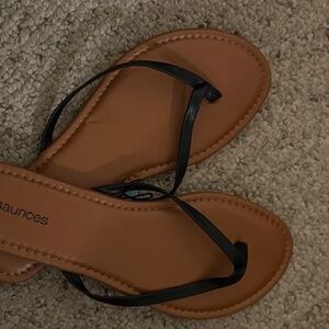 Maurices Ruby Flip Flops